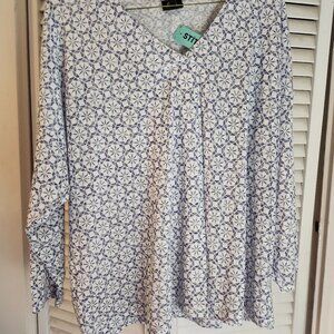 Print blouse